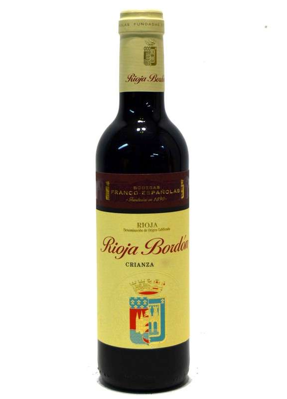  Rioja Bordón  37.5 cl.